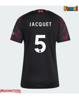 Liverpool Jeremy Jacquet #5 Tricou Fotbal Replică 2026-27 Femei Treilea